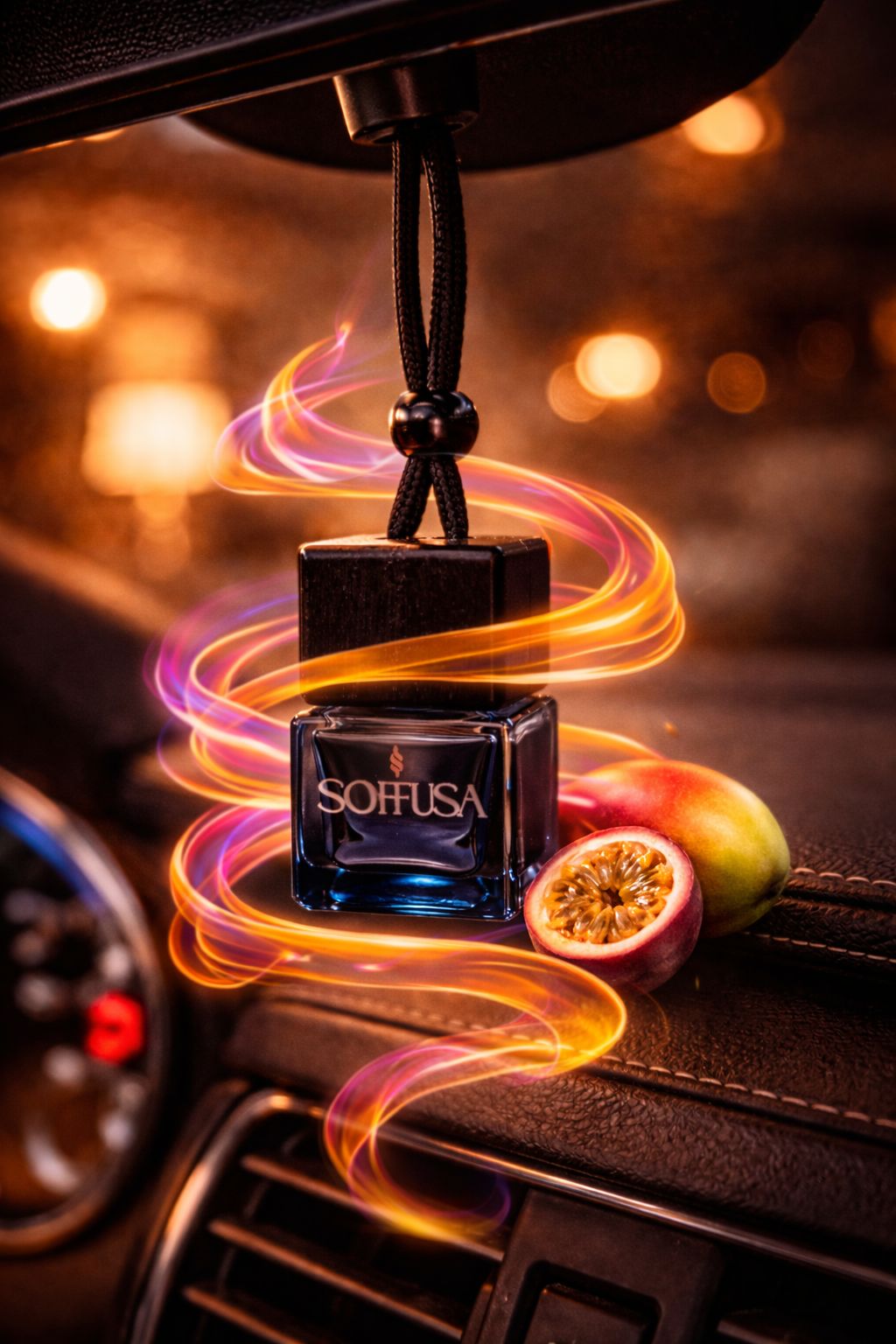 Diffusore auto Passion Fruit e Mango 8ml – Soffusa